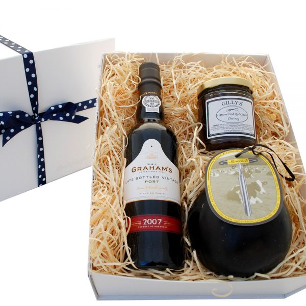 Our Charity Cheese & Port Box – Donate 10% to charity