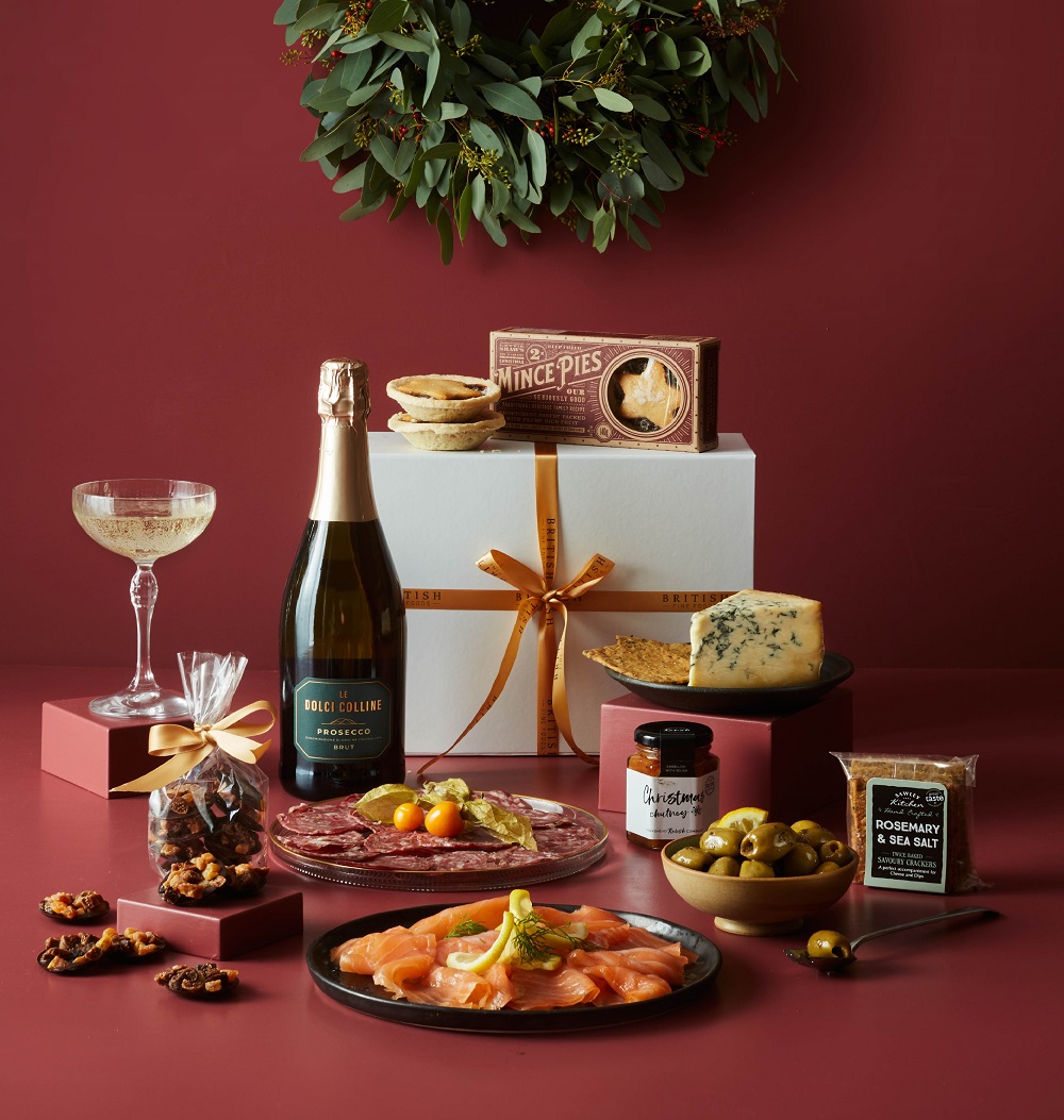 Four Calling Birds Luxury Christmas Hamper