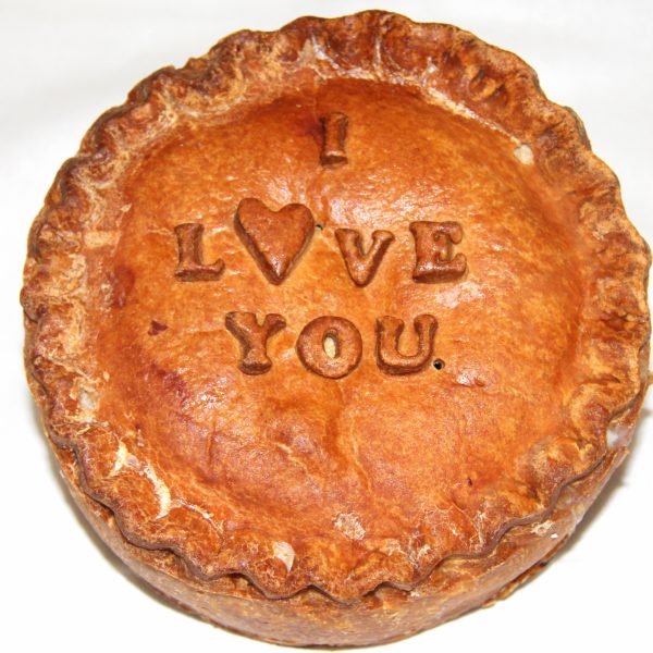 ‘I Love You’ Pork Pie (4lb)
