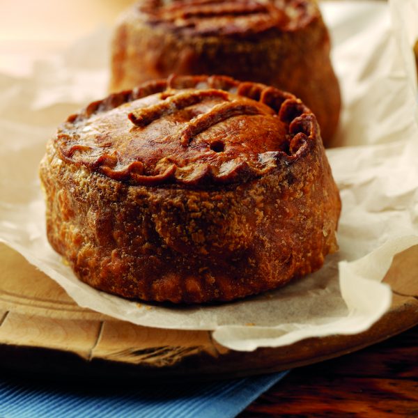 Hand Finished Pork Pies (2 x 1lb pies)