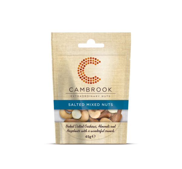 Cambrook Mixed Nuts – Baked & Salted 45g