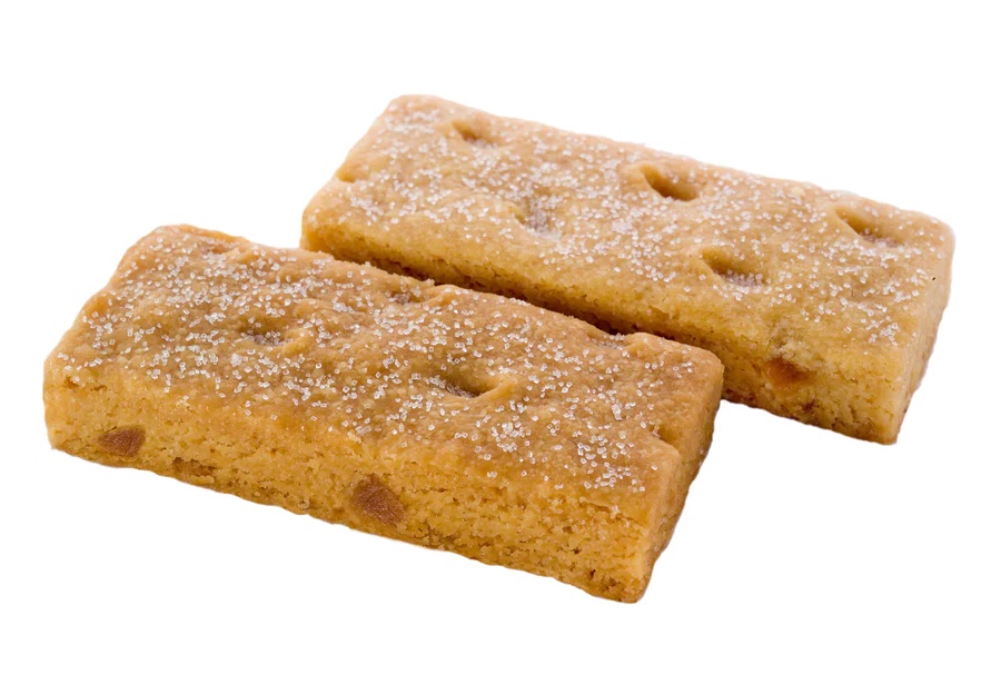 Stem Ginger Shortbread Fingers (170g) | British Fine Foods