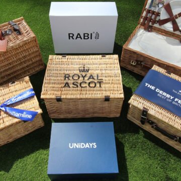 Royal Ascot, The Derby Festival and other branded picnic hampers