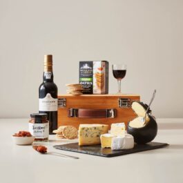 Christmas Cheese & Port Hamper