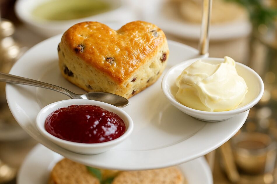 Heart Shaped scone