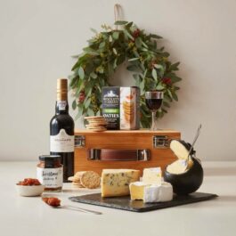 Christmas Cheese & Port Hamper